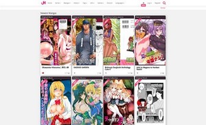 screenshot at simply-hentai hentai manga site